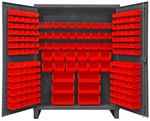 Durham Hdc60-198-1795, 12 Gauge Cabinet With 198 Red Hook On Bins, 60"x24"x78". Fixed Price $2982.75.
