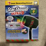 Star Shower Ultra 9 Christmas Laser Light Projector Red & Green Show New!!. Fixed Price $35.00.