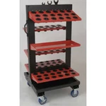 Huot 55970 Toolscoot Tree Rolling Cabinet, Red, Steel, 28-1/2 In W X 28 D. Fixed Price $1298.99.