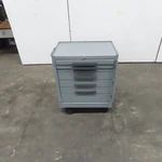 Kennedy 7 Drawer Industrial Tool Storage Parts Cabinet 27 X 18 27" W/casters. Fixed Price $293.81.