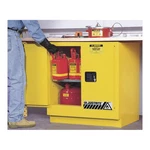 Justrite 892320 Flammable Safety Cabinet,22 Gal.,yellow 1ynf9. Fixed Price $1428.70.