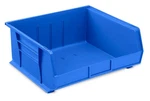 S-12420blu, Uline, Blue Plastic Stackable Bins - 15" X 16 1 2" 7". Fixed Price $10.00.
