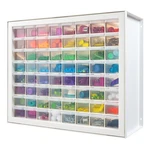 64-drawer Plastic Organizer Bin For Screws, Bolts, Nails, And Craft Supplies. Fixed Price $56.74.