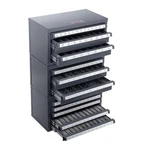 Drill Bit Dispenser Cabinet Set, Three-drawer For 1/16" To 1/2" & Letter Sizes A. Fixed Price $357.99.