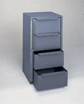 Durham 610-95, 4 Drawer Cabinet, 12.63"w X 24.5"h 12.13"d. Fixed Price $208.25.