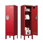Butisow Metal Cabinet Home Office Storage Lockable Steel Locker Door 54 Height. Fixed Price $182.05.