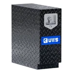 Uws 18" Drawer Truck Tool Box (heavy Packaging) Ec20032 Gloss Black Aluminum. Fixed Price $666.95.