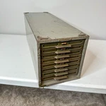 Vintage Remington Rand Kardex Visible Index Card Flat File Cabinet 8 Drawer. Fixed Price $107.06.