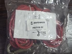 Safewaze Kernmantle Vertical Lifeline Assembly W/ Swivel Snap Hook 30ft Fs715-30. Fixed Price $29.99.
