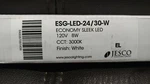 New Jesco Lighting Esg-led-24/30-w 24" Sleek Led Adjustable Under Cabinet 3000k. Fixed Price $39.95.