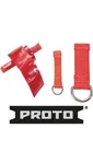 2 Web D-ring Tethers & Silicone Tape For Proto Tethered Lanyard Tools. Fixed Price $12.99.