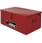 Jobox Crescent Red Steel Lockable Tool Box Chest With Side Handle. Fixed Price $200.00.