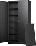 Letaya Metal Garage Storage Cabinets With Lock Door And Adjustable Shelves, Stee. Fixed Price $142.68.