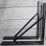 Buyers Products 1701016 Welded Black Formed Steel Mounting Brackets, 24 X. Fixed Price $112.50.