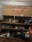Knaack Steel Lockable Tool Box Brown Painted Finish Industrial Storage 1 Item. Fixed Price $500.00.