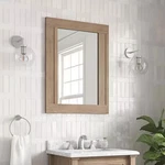 Home Decorators Collection Aberdeen 24" X 32" Rectangular Framed Wall Mirror. Fixed Price $159.00.