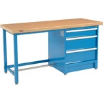 Global Industrial 72"w X 30"d Modular Workbench With 3 Drawers Shop Top Safety. Fixed Price $1613.94.