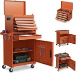 Goplus Tool Chest, 5 Drawers Rolling Cabinet With Detachable Top Toolbox,. Fixed Price $166.50.