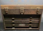 Vtg Craftsman Crown 7 Drawer Machinist Toolbox Tool Box Chest (read Description). Fixed Price $99.99.