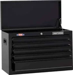 Craftsman 1000 Series 5-drawer Ball-bearing Steel Tool Chest Black Storage Stack. Fixed Price $145.99.
