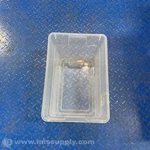 Rubbermaid Transparent Storage Tote Usip. Fixed Price $29.40.