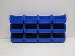 Quantum (qus210) Hanging, Stacking & Nesting Bins 5-3/8" X 4-1/8" 3" Lot Of 12. Fixed Price $31.30.