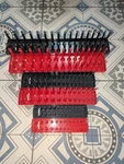 B&c Home Goods 6 Piece Sae And Metric Socket Organizer. Fixed Price $29.99.