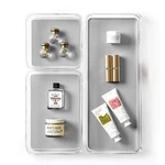 Bino 3-piece Drawer Organizer Bin Set - Grey, Large The Large, Light Grey. Fixed Price $23.58.