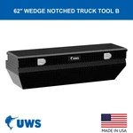 Tbc-62-wn-blk 62" Wedged Angled Utility Chest Box. Fixed Price $1008.49.