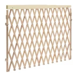 Natural Wood Baby Gate - Expandable 24"-60". Fixed Price $79.19.