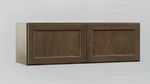 New! Hampton Bay 36"x 12"x 12" Shaker Wall Cabinet In Brown Assembled No Shelf. Fixed Price $74.25.