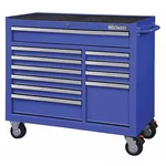 Westward 32h857 Rolling Tool Cabinet, 11-drawers, Powder Coated Blue,. Fixed Price $1305.99.