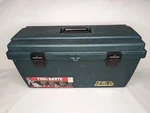 Flambeau Tool Brute Green 20" Box And Tray With Circular Saw Blade Holder. Fixed Price $18.74.