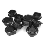 Kuqutidy 10pcs Car Rear Bumper Plugs For Radar Hole, Waterproof Plastic Black. Fixed Price $12.88.