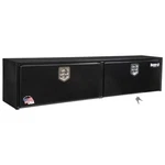 Buyers Product 16x13x88" Black Steel Topsider Truck Box. Fixed Price $849.95.