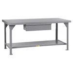 Little Giant Ww-3672-hd Heavy-duty Work Bench, Steel, 72" W, 34" Height,. Fixed Price $1383.99.