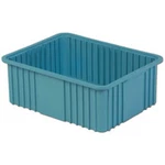 Lewisbins Divider Box 22-3/8" X 17-3/8" 8" Light Blue Lot Of 4. Fixed Price $100.24.