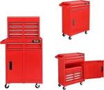 Tuffiom 5-drawer Rolling Tool Chest, Storage Cabinet W/drawers, Lockable. Fixed Price $156.20.