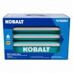 Kobalt Mini Metal 3-drawer Teal Tool Box, Ball Bearing Slides,. Fixed Price $79.99.