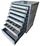 Stanley Vidmar 8-drawer Sturdy Metal Tool Cabinet Chest 28"x30"44" #1. Fixed Price $1062.50.