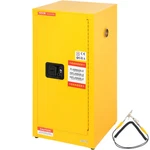 Vevor Flammable Safety Cabinet Liquid Storage 16 Gal 18.1x18.1x35.4 In. Fixed Price $229.90.