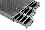 Delta Jobox 1403980 3 Drawer Long Floor Heavy Duty Aluminum Storage. Fixed Price $1861.46.