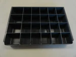 Durham C-204-95 Gray Plastic Storage Compartment Bin / Case 13 1/2" X 9. Fixed Price $8.48.