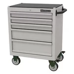 Westward 53rh49 Rolling Tool Cabinet, 5-drawers, Stainless Steel. Fixed Price $922.99.