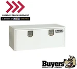 Buyers Products 1702410, 18x18x48" White Steel Underbody Truck Box. Fixed Price $575.95.