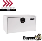 Buyers Products 1732415, 18x18x60" White Steel Underbody Truck Box W/ 3-point. Fixed Price $745.95.