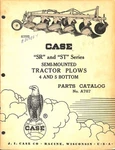 Case Sr St Series Semi-mounted Tractor Plows 4 And 5 Bottom Parts Catalog A787. Fixed Price $24.99.
