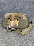 Mcguire Nicholas Army Green Pockets 12" Wide Builder's Tool Bag 22312 New. Fixed Price $36.95.