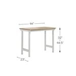 Everest Work Table H Steel Cloud Freestanding Utility Storage Cabinet - White. Fixed Price $76.33.