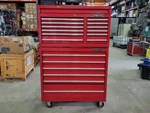 Proto J444142 Red Rolling Tool Box ( 18 Drawers ) Cabinets. Fixed Price $2395.80.